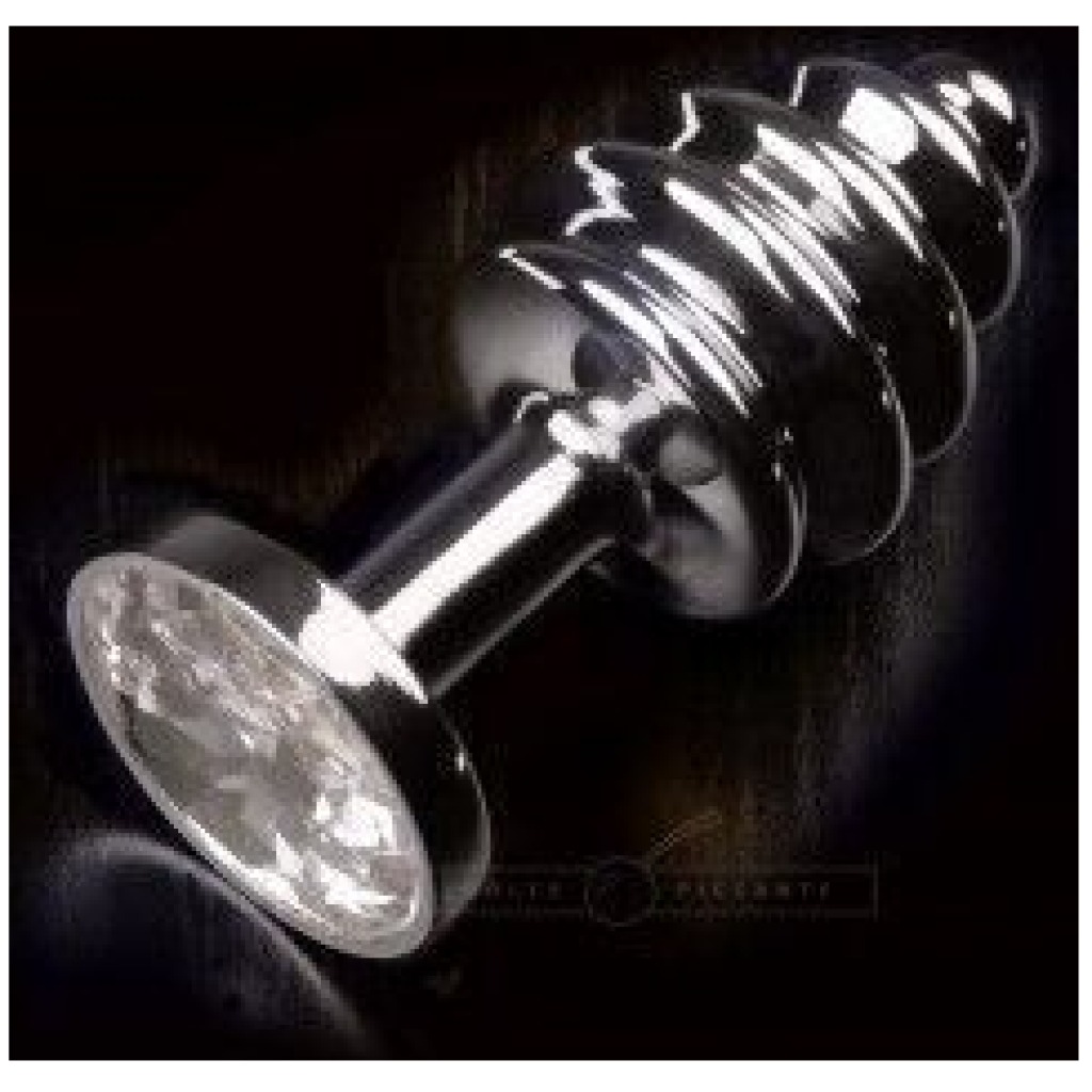 plug anale Jewellery Ribbed Silver
