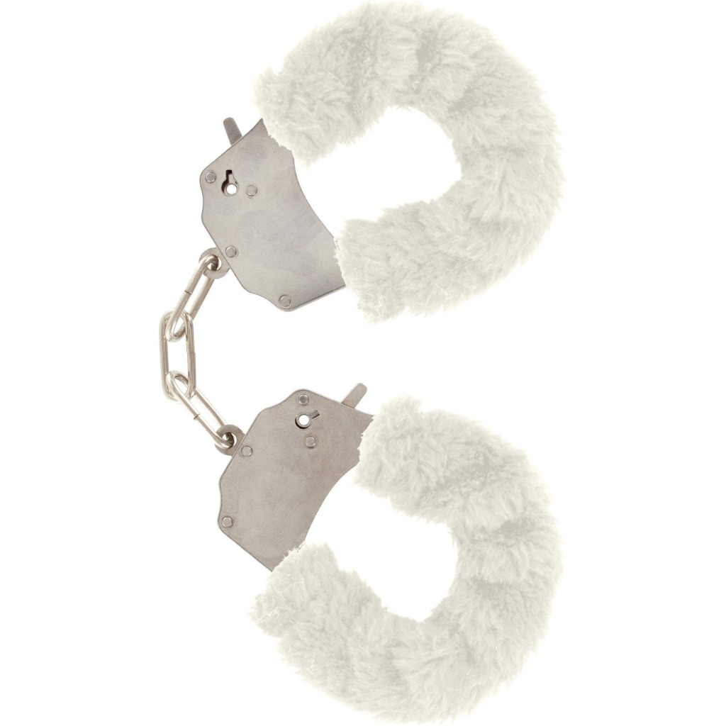 Manette Peluche Furry Fun White