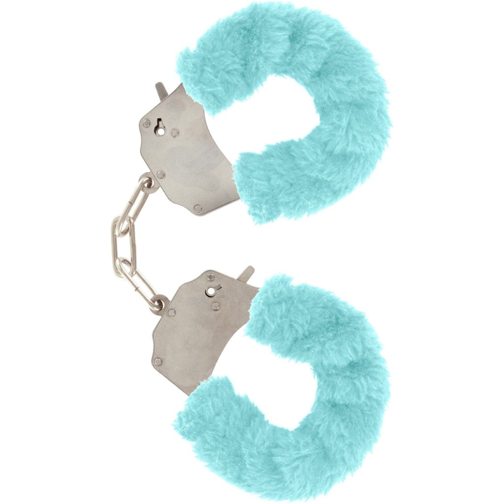 Manette Peluche Furry Fun Azzurro